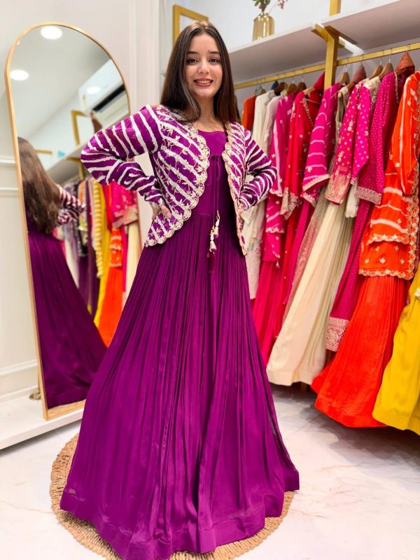 ZOYA CLOTHING ZB 5057 C TRENDING GOWN WHOLESALE