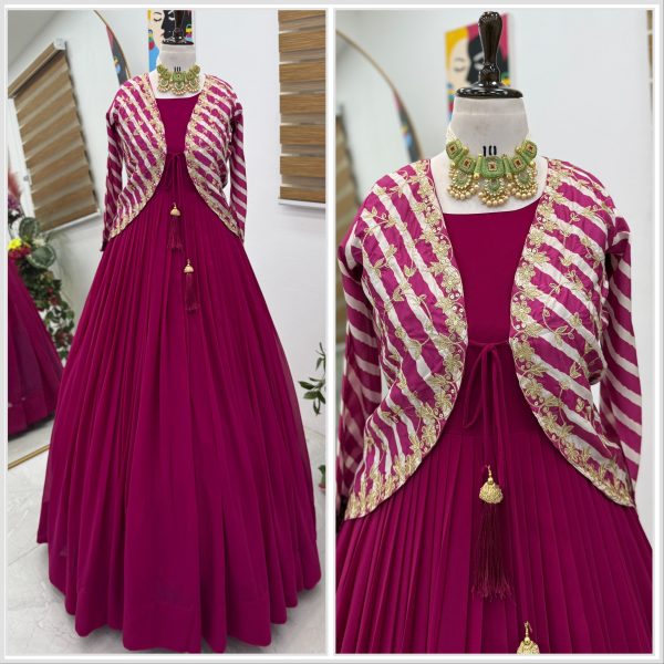 ZOYA CLOTHING ZB 5057 C TRENDING GOWN WHOLESALE