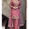 ZOYA CLOTHING ZB 5058 DESIGNER PLAZZO SUITS WHOLESALE