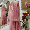 ZOYA CLOTHING ZB 5058 DESIGNER PLAZZO SUITS WHOLESALE