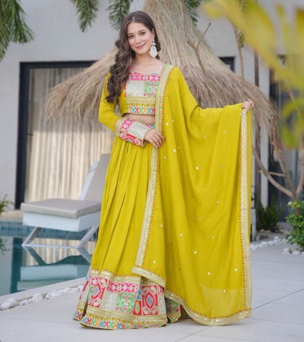 ZOYA CLOTHING ZC SRIVALI A PARTY WEAR LEHENGA