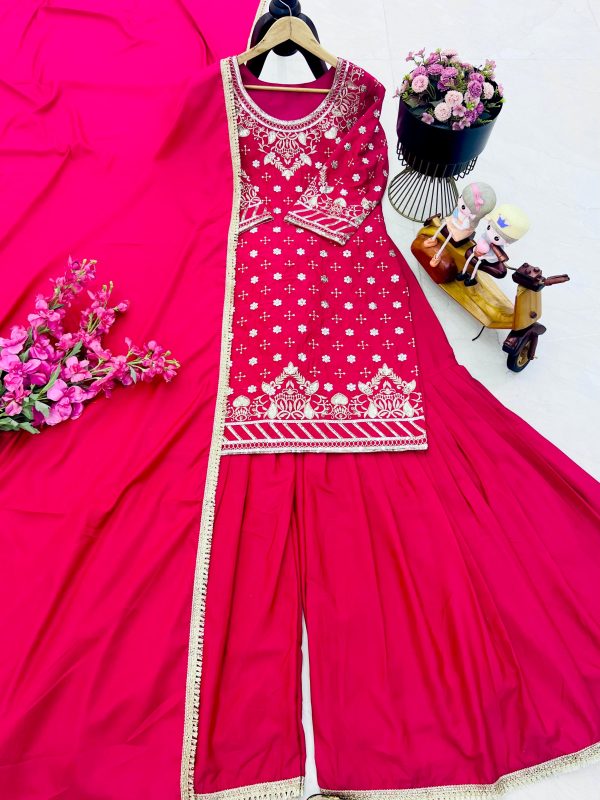 ZOYA CLOTHING ZD 10003 DESIGNER SHARARA SUITS
