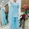 ZOYA CLOTHING ZD 10004 DESIGNER PLAZZO SUITS
