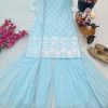 ZOYA CLOTHING ZD 10004 DESIGNER PLAZZO SUITS