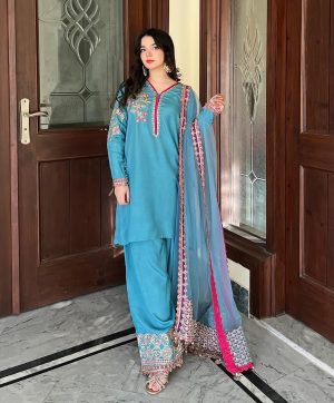 ZOYA CLOTHING ZD 10006 PARTY WEAR PLAZZO SUIT