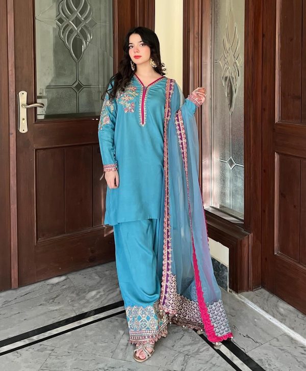 ZOYA CLOTHING ZD 10006 PARTY WEAR PLAZZO SUIT