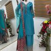 ZOYA CLOTHING ZD 10006 PARTY WEAR PLAZZO SUIT