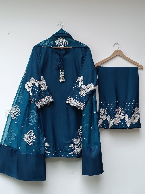 AAROHI DESIGNER AD 202 C PARTY WEAR PLAZZO SUITS