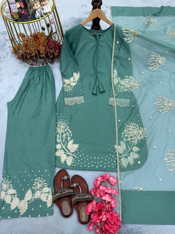 AAROHI DESIGNER AD 202 E PARTY WEAR PLAZZO SUITS