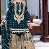 AAROHI DESIGNER AD 210 F PARTY WEAR PLAZZO SUITS