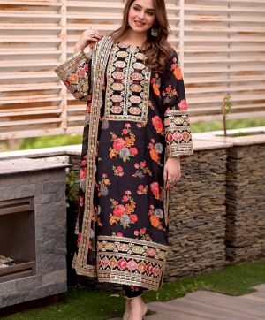 AAROHI DESIGNER AD 212 A TRENDING PARTY WEAR SUITS