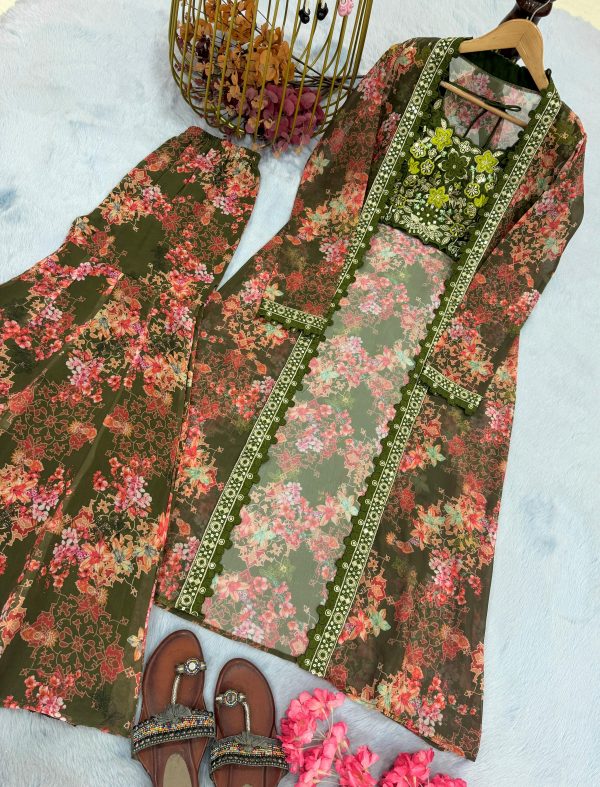 AAROHI DESIGNER PD 1126 D TRENDING SHARARA PLAZZO SUITS