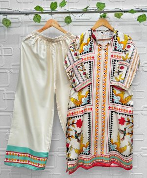 AASHA DESIGNER 10005 TURKIS VOL 2 PRINTED CORD SET