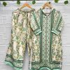 AASHA DESIGNER 10006 TURKIS VOL 2 PRINTED CORD SET