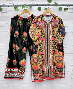 AASHA DESIGNER 10007 TURKIS VOL 2 PRINTED CORD SET