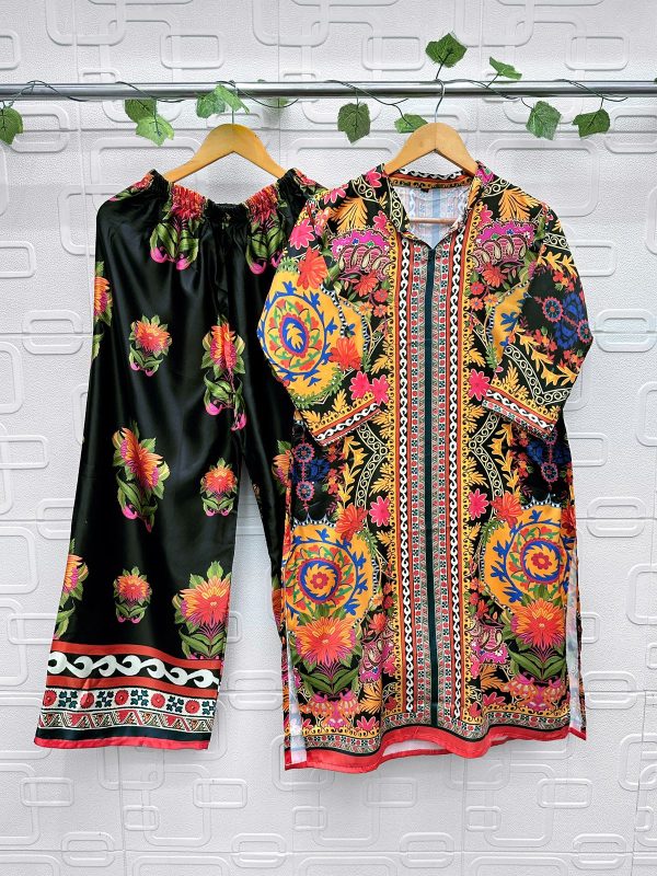 AASHA DESIGNER 10007 TURKIS VOL 2 PRINTED CORD SET