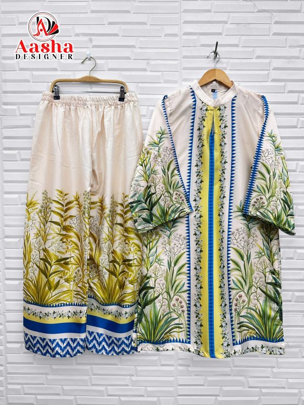 AASHA DESIGNER 10019 TURKIS VOL 5 CORD SET WHOLESALE