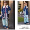 AASHA DESIGNER 10022 TURKIS VOL 6 PRINTED CORD SET