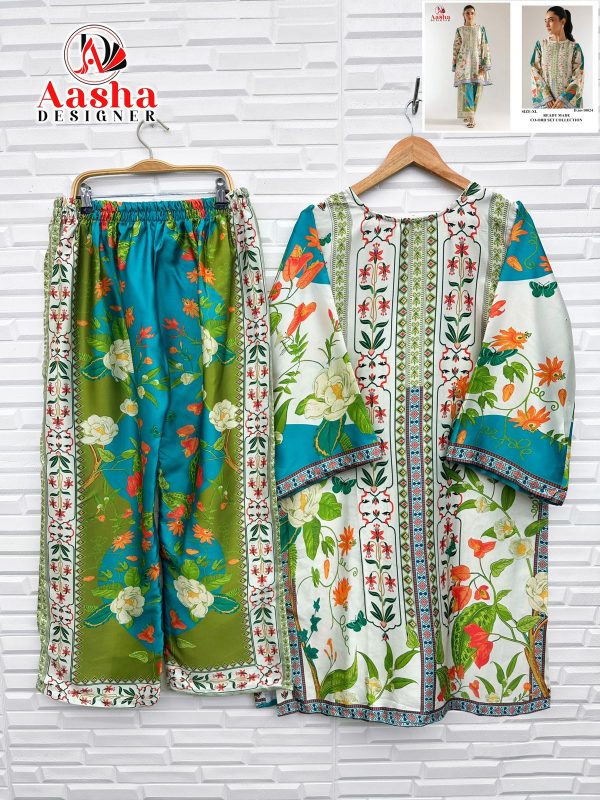 AASHA DESIGNER 10024 TRENDING CORD SET WHOLESALE