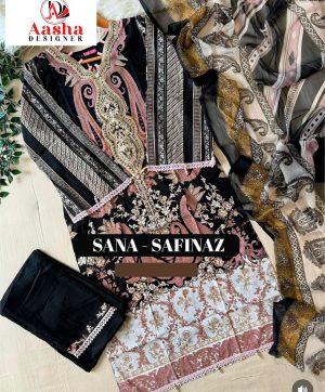 AASHA DESIGNER 1176 COTTON SALWAR SUITS WHOLESALE