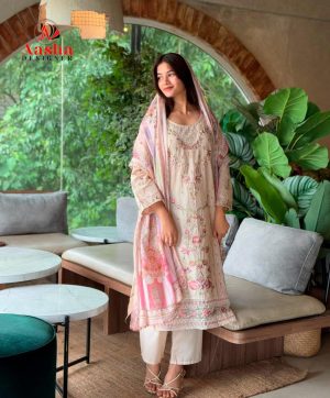 AASHA DESIGNER 1179 COTTON PAKISTANI SUITS
