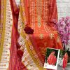 AASHA DESIGNER 1181 COTTON EMBROIDERED SALWAR SUITS