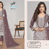 AFFAN CREATION 521 C ORGANZA PAKISTANI SUITS