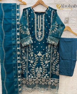 ALZOHAIB AZ 1196 D READYMADE PAKISTANI SUITS