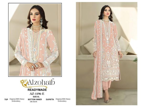 ALZOHAIB AZ 1196 E READYMADE PAKISTANI SUITS