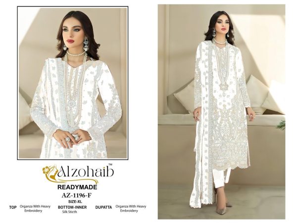 ALZOHAIB AZ 1196 F READYMADE PAKISTANI SUITS