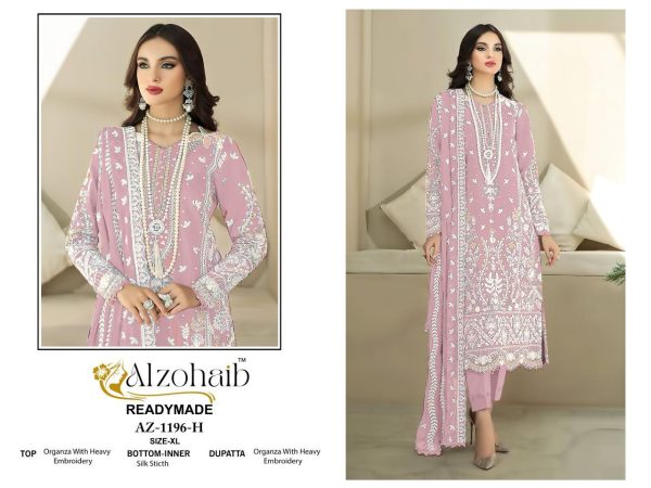 ALZOHAIB AZ 1196 H READYMADE PAKISTANI SUITS
