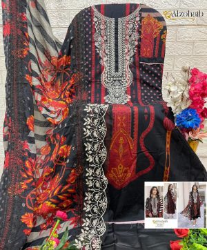 ALZOHAIB AZ 1220 A RUBINA VOL 1 COTTON SUITS