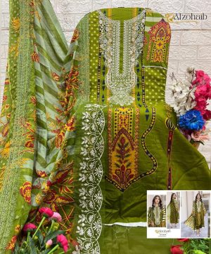 ALZOHAIB AZ 1220 B RUBINA VOL 1 COTTON SUITS