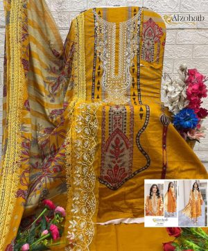 ALZOHAIB AZ 1220 C RUBINA VOL 1 COTTON SUITS
