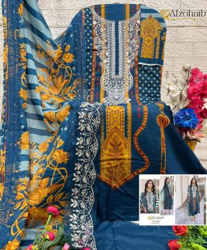 ALZOHAIB AZ 1220 D RUBINA VOL 1 COTTON SUITS