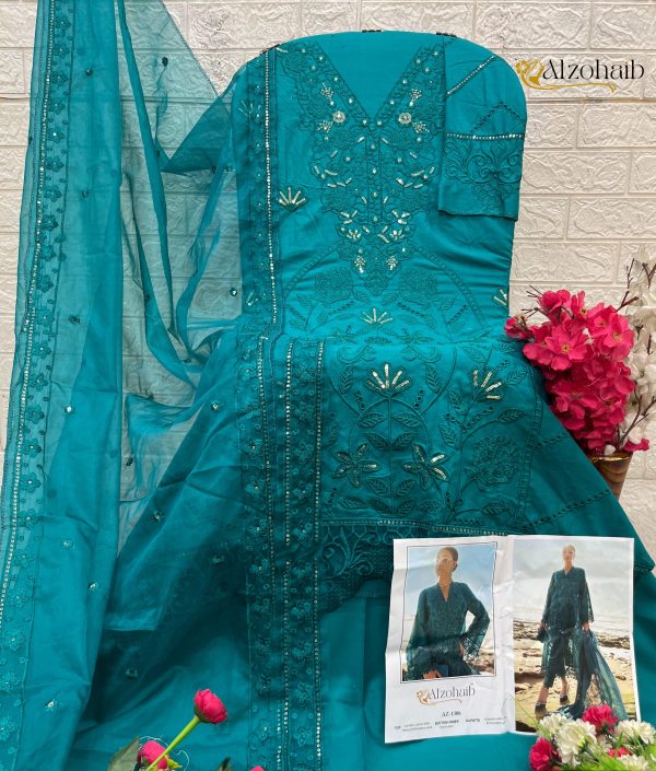ALZOHAIB AZ 1306 AARZOO VOL 1 COTTON SALWAR SUITS