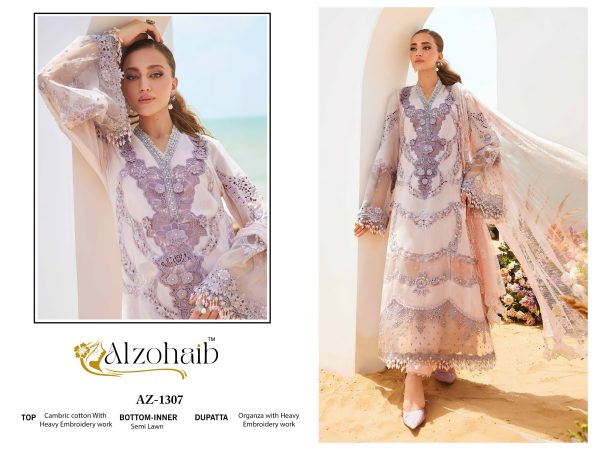 ALZOHAIB AZ 1307 AARZOO VOL 1 COTTON SALWAR SUITS