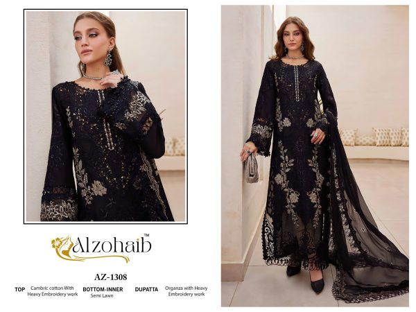 ALZOHAIB AZ 1308 AARZOO VOL 1 COTTON SALWAR SUITS
