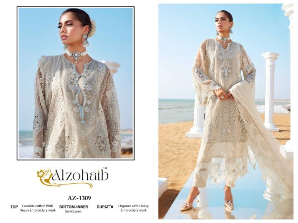 ALZOHAIB AZ 1309 AARZOO VOL 1 COTTON SALWAR SUITS