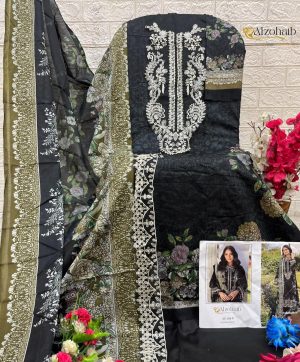 ALZOHAIB AZ 1328 B COTTON PAKISTANI SUITS