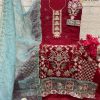 ALZOHAIB AZ 1341 A ORGANZA PAKISTANI SALWAR SUITS
