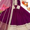 AYYANA CLOTHING AYYANA A GEORGETTE GOWN WHOLESALE
