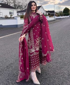 BE 383 DESIGNER WEAR EXCLUSIVE GEORGETTE SUITS