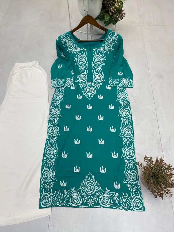 BE 384 DESIGNER EXCLUSIVE KURTA PLAZZO SUITS