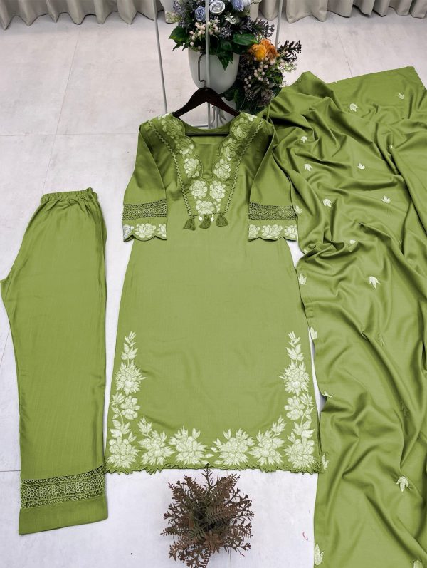 BE 385 B DESIGNER RAYON SLUB COTTON SUITS WHOLESALE