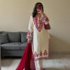 BE 386 DESIGNER WEAR EXCLUSIVE ROMAN SILK SUITS