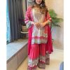BE 387 DESIGNER WEAR EXCLUSIVE SHARARA SUIT
