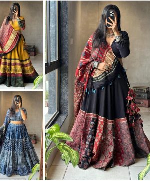 BE 389 A B C NAVARATRI SEASON EXCLUSIVE LEHENGA