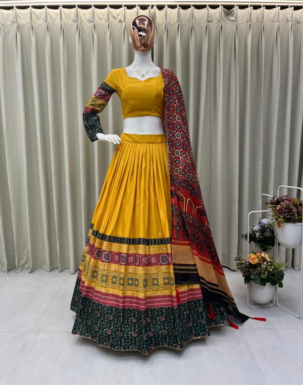 BE 389 A B C NAVARATRI SEASON EXCLUSIVE LEHENGA