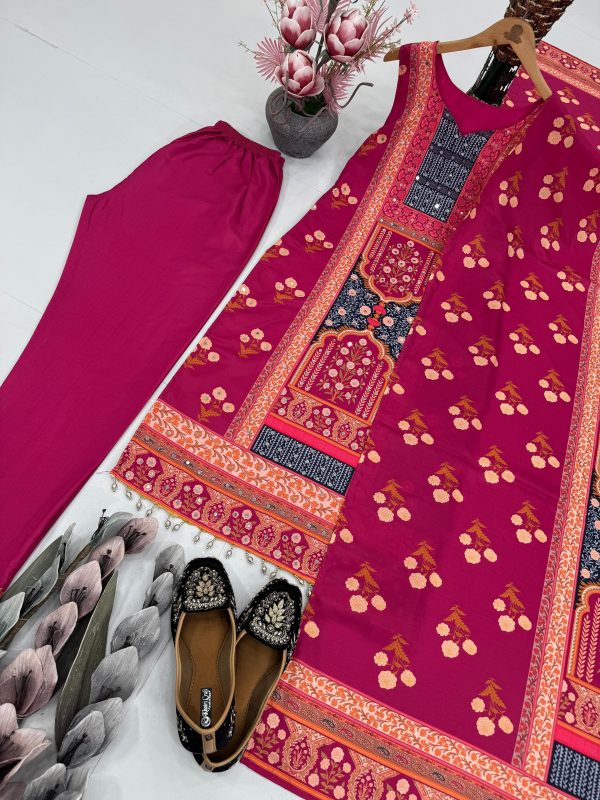 DHANI BOUTIQUE DB 008 A DESIGNER SALWAR SUITS